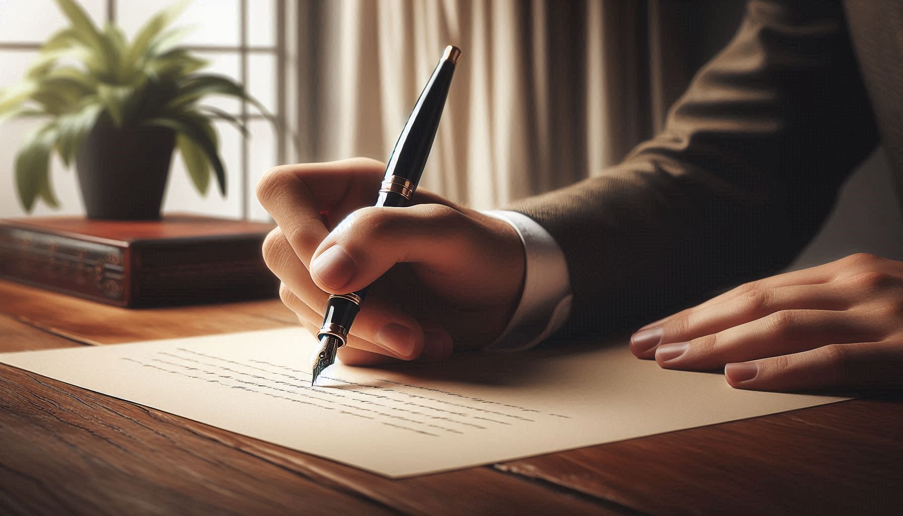 Luxury accessories including wallets, watch, and pen